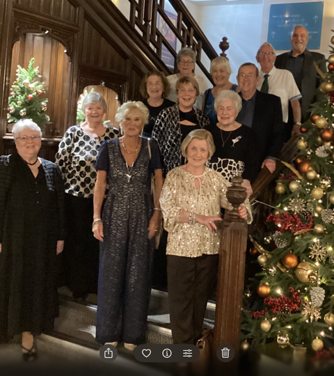 Turkey and Tinsel at Alvaston Hall