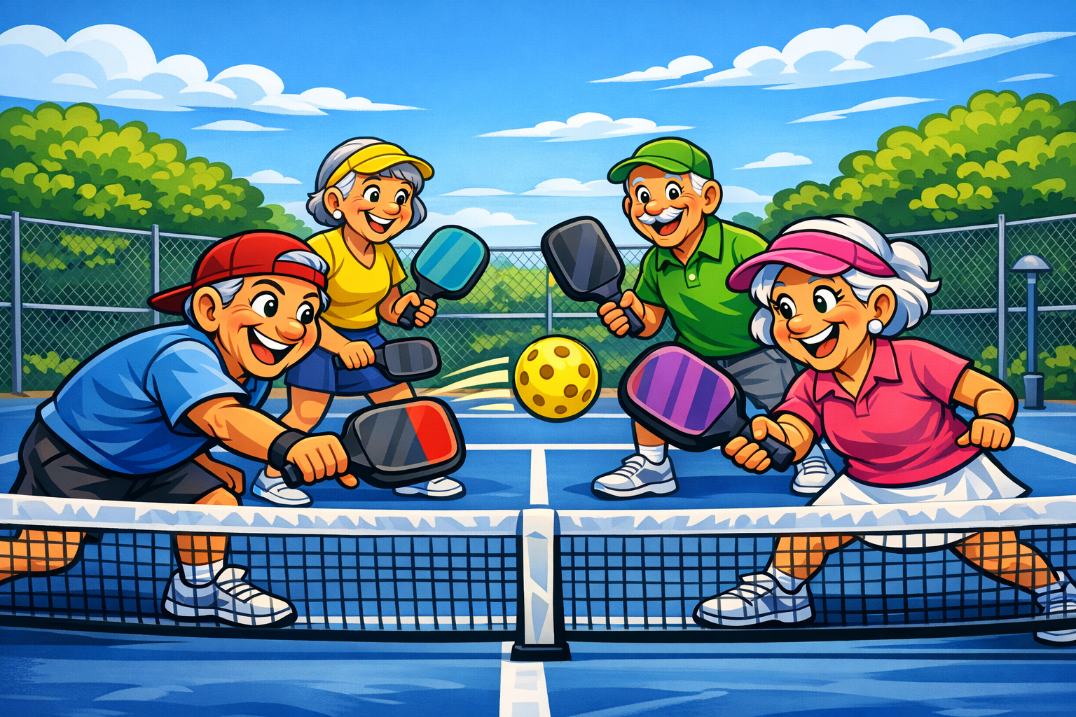 Outdoor Pickleball